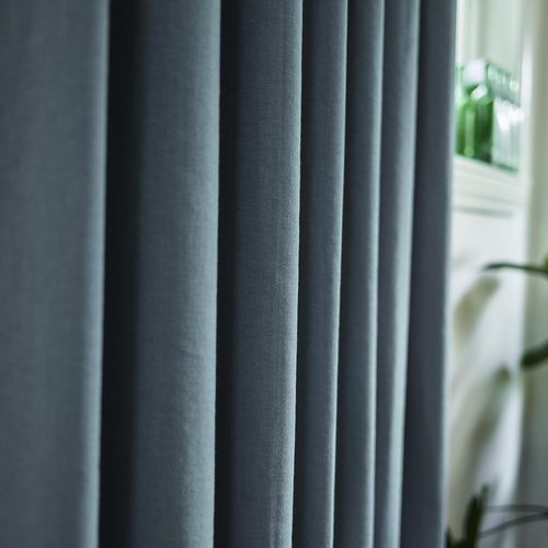 窗帘面料 - EASY  - KOBE INTERIOR FABRICS - 单色 / 聚酯 / 亚麻