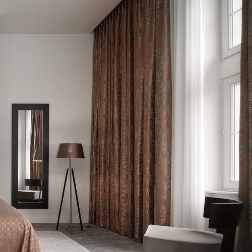 室内装饰面料 - HARMONY FR  - KOBE INTERIOR FABRICS - 用于窗帘 / 缎纹 / 阻燃聚酯
