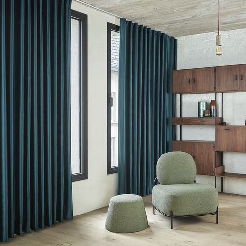 窗帘面料 - SALIX    - KOBE INTERIOR FABRICS - 单色 / 聚酯 / 棉质