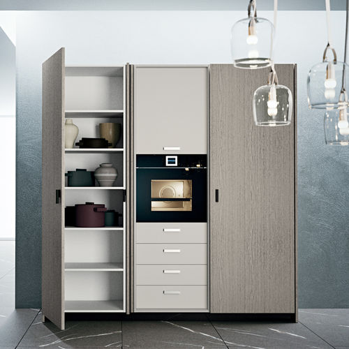 现代风格厨房收纳柜 - FOLD AWAY DOORS - DIBIESSE - 木质