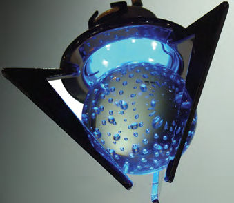 明装射灯 - CHROMAMR16 : CRYSTALBALL - PULSAR - LED式 / 圆形 / 水晶