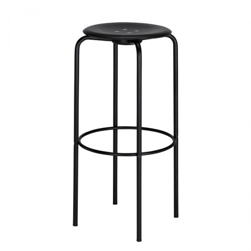 现代风格吧台凳 - 2052 - Engelbrechts - 栎木 / 胡桃木 / 金属桌脚