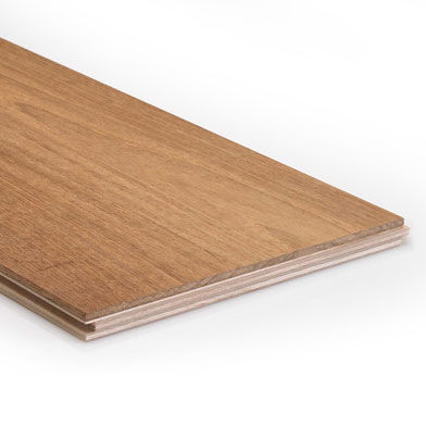 建筑木质装饰板 - DOUBLE-LAYER SINGLE PLANKS - Parchettificio Toscano Srl - 用于地面 / 栎木 / 桦木