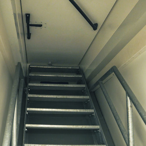 屋顶活板门梯子 - Fixed Stairs - Staka - 固定 / 铝制 / 工业