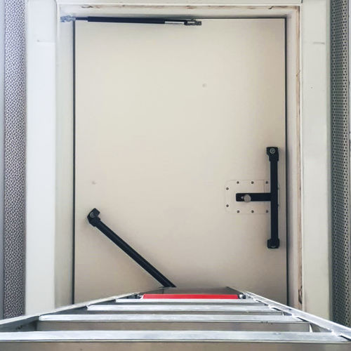 屋顶活板门梯子 - Extension ladder - Staka - 伸缩 / 铝制 / 工业