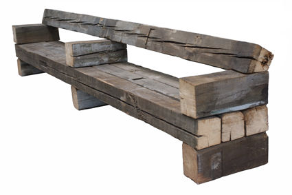 传统风格花园椅 - CHUNKY - piet hein eek - 木质