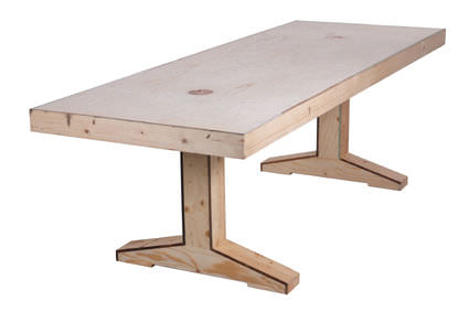 现代风格桌 - 1890 - piet hein eek - 木质 / 长方形
