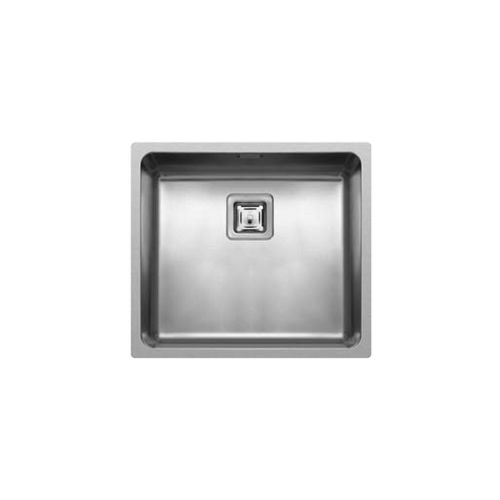 单槽厨房水槽 - W-SQUARE 450 - ELLECI - 无排水板 / 不锈钢 / 嵌入式