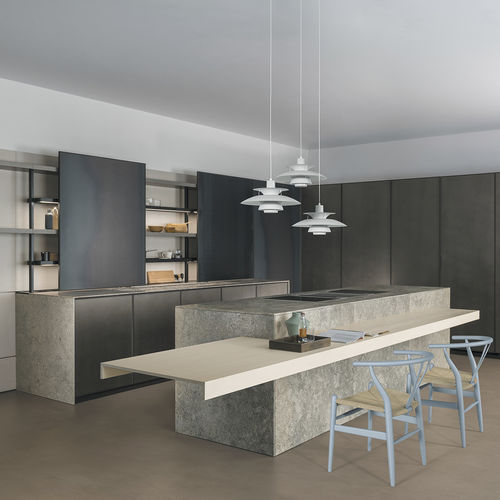 现代风格厨房 - NORDICA - Key cucine - 木质 / 石材 / 金属