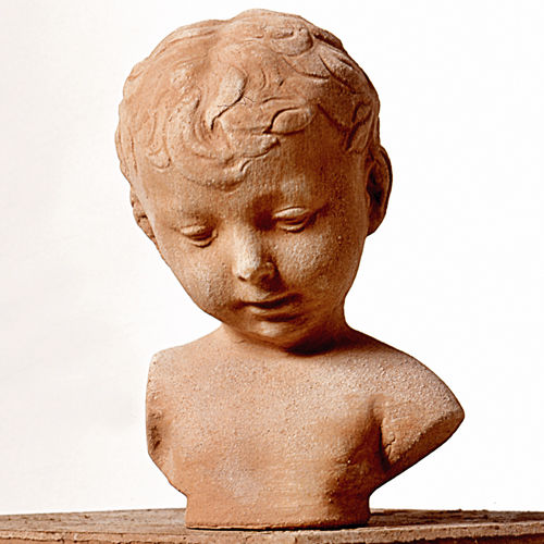 赤陶雕塑 - BUSTO DI PUTTO - Terrecotte Poggi Ugo