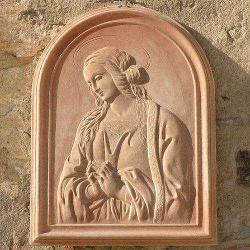 壁挂装饰面板 - MADONNA DELLA TRINA - Terrecotte Poggi Ugo - 黏土 / 纹理