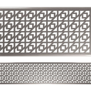 带网格排水槽 - CHEVRON - Lateral Design Studio - 不锈钢 / 用于公共空间 / 扁平