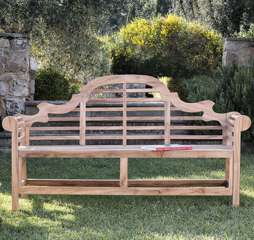 传统风格花园椅 - Vittoria  - Il Giardino di Legno - 柚木 / 带椅背 / 带扶手