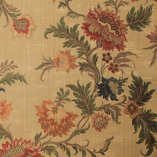室内装饰面料 - CASTEL SANT'ANGELO - Foresti Home Collection Group srl - 花朵图案 / 条纹 / 棉质