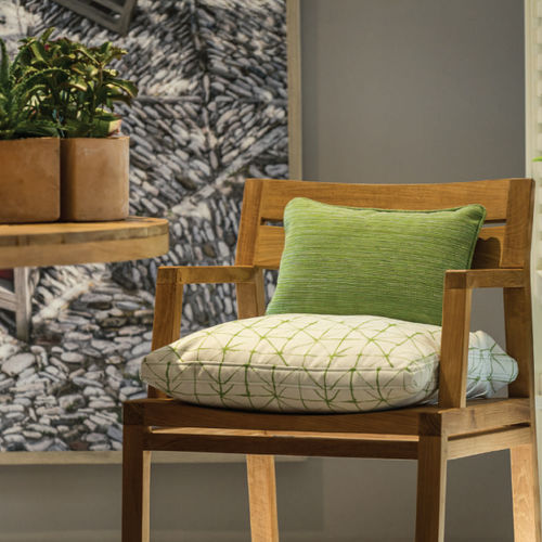 室内装饰面料 - CARAIBI  OUTDOOR - Foresti Home Collection Group srl - 条纹 / 几何图案 / 用于室外