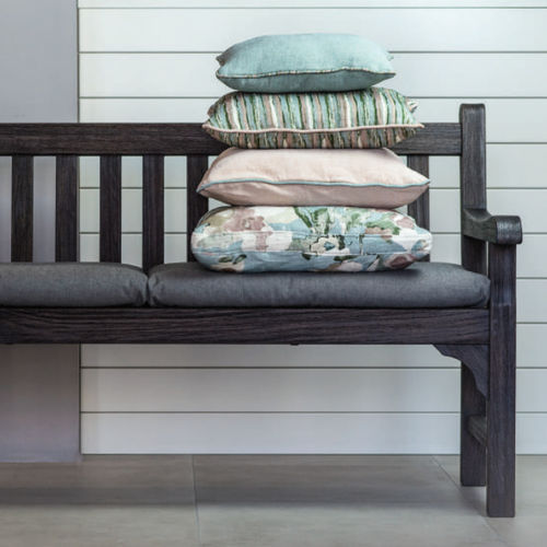 室内装饰面料 - OSLO - Foresti Home Collection Group srl - 花朵图案 / 用于室外
