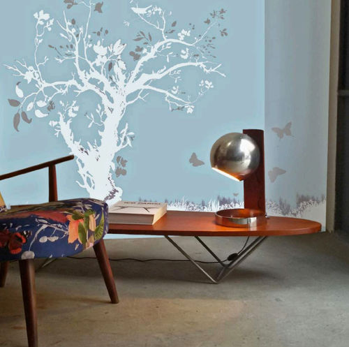 现代风格墙纸 - RIVA AL LAGO - Foresti Home Collection Group srl - 乙烯基 / 自然图案 / 灰色