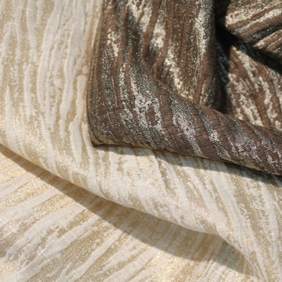 窗帘面料 - PERUGIA - Foresti Home Collection Group srl - 图案 / 聚酯 / 亚麻