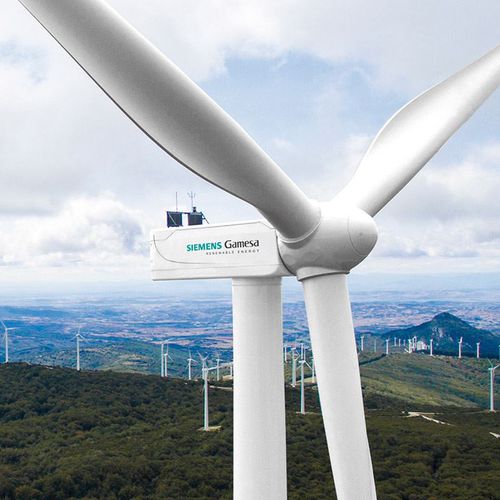 平行轴风力发电机 - SG 3.4-132 - SIEMENS GAMESA - 三叶片 / 陆上 / 位于自承重桅杆上