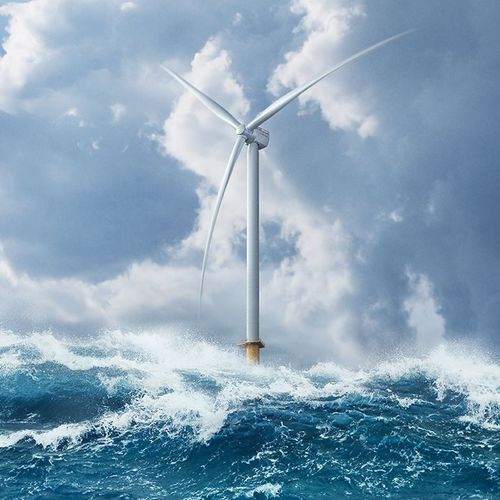 平行轴风力发电机 - SG 14-222  - SIEMENS GAMESA - 三叶片 / 海上 / 位于自承重桅杆上