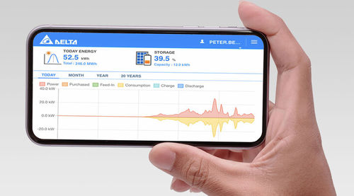 光伏设备监控系统 - APP 2.0 - Delta Energy Systems - 无线