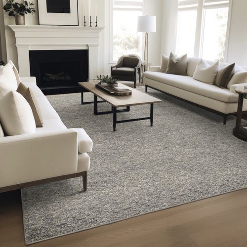 手工编织满铺地毯 - ANABELLE  - Stanton Carpet Corporation - 羊毛 / 单色 / 灰色