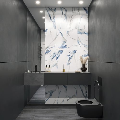 瓷质瓷砖 - CALACATTA AQUA - Stanton Carpet Corporation - 哑光 / 室内 / 户外
