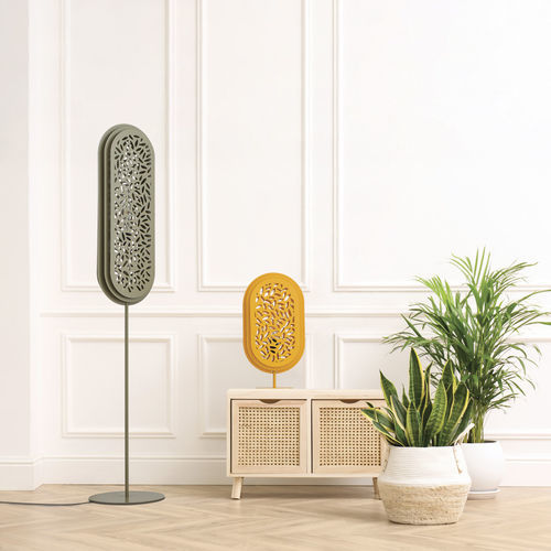 台灯 - BAMBOO MM - FLAM ET LUCE LUMINAIRES - 金属 / 木质 / 现代风格