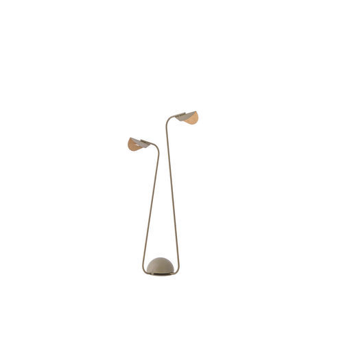地面灯 - LMP ECLO - FLAM ET LUCE LUMINAIRES - 金属 / 木质 / 现代风格