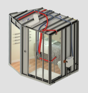 浴室预制模块 - CUBIK® STEEL - HYDRODISEÑO