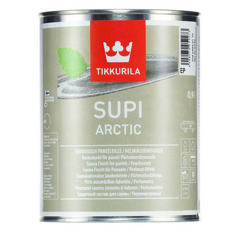防护漆 - SUPI ARCTIC - SAUNA - TIKKURILA - 内部或室内 / 用于天花板 / 墙面