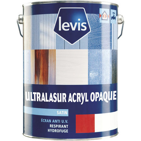 木材着色剂 - ULTRALASUR ACRYL OPAQUE - LEVIS
