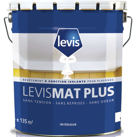 隔热油漆 - MAT PLUS - LEVIS - 用于天花板