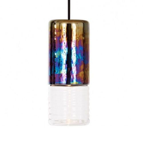 吊灯 - FLASK : FKL01OLEU - Tom Dixon - 玻璃 / 现代风格 / 有线