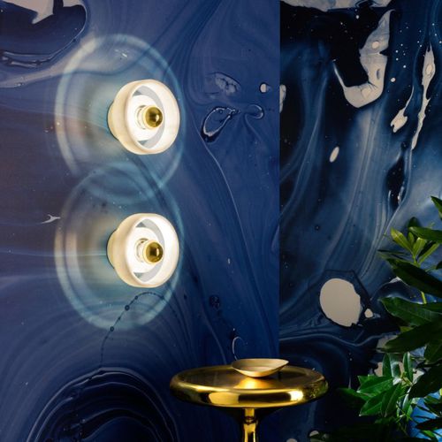 现代风格壁灯 - STONE : STW02WEU - Tom Dixon - 室内 / 玻璃 / 大理石