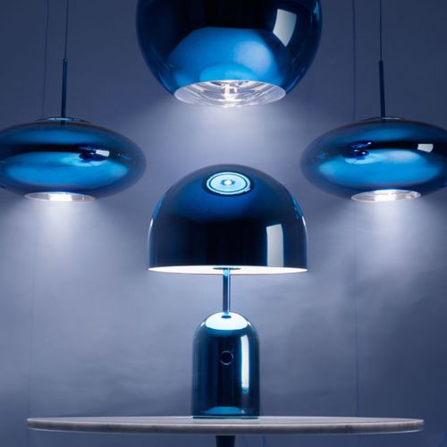 台灯 - BELL SERIES - Tom Dixon - 钢 / 现代风格 / 无线型