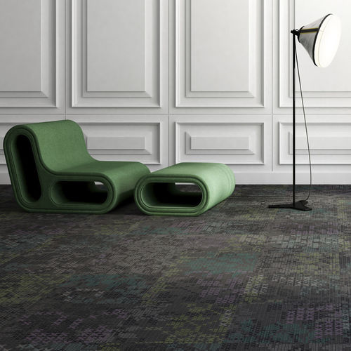 方块地毯 - GENEVA - OBJECT CARPET - 毛圈 / 编织 / PET