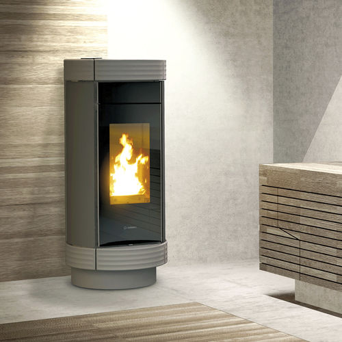 颗粒采暖火炉 - IONICA IDRA METALCOLOR - THERMOROSSI - 5 kW...10 kW / 20 kW...50 kW / 多燃料