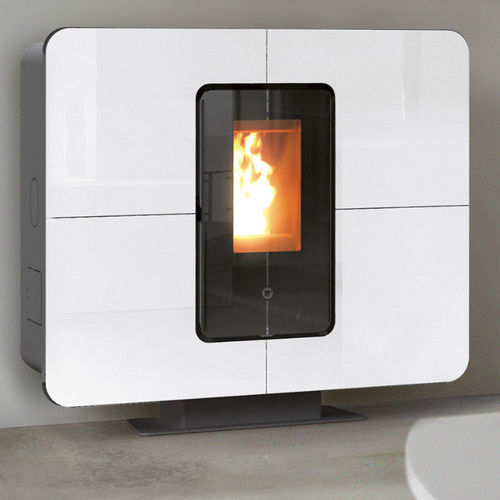 颗粒采暖火炉 - SLIMQUADRO IDRA - THERMOROSSI - 0 - 5 kW / 10 kW...20 kW / 多燃料