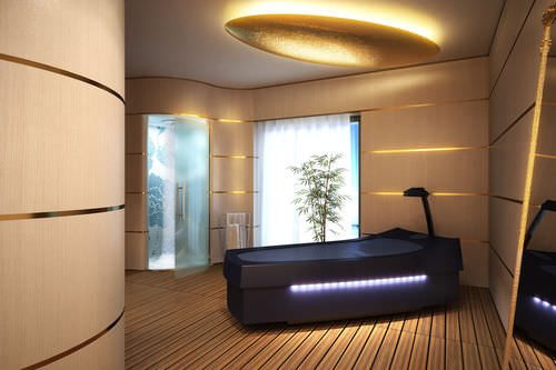 固定按摩床 - YACHT - Hofer Group GmbH - 湿式 / 商用