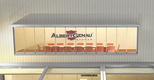 阳台滑动玻璃门 - SILDER 08 - ALBERT GENAU - 淬火玻璃