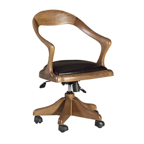 传统风格办公椅 - RIVER - SOLENNE OFFICE FURNITURE - 室内 / 木质 / 布艺