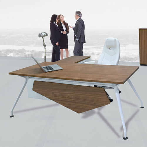 老板桌 - NEPTUN  - SOLENNE OFFICE FURNITURE - 现代风格 / 木质 / 金属