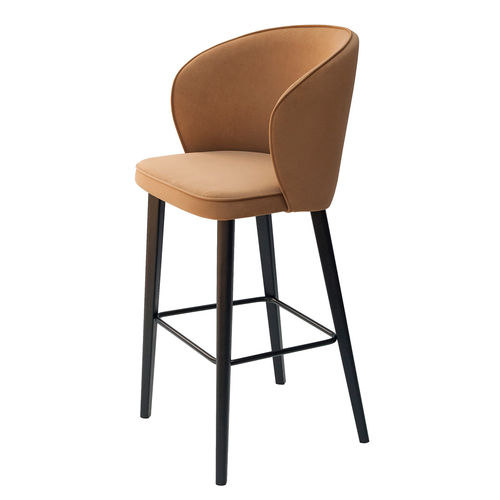 现代吧椅 - KLARA - KODRETA furniture, s.r.o. - 室内 / 金属 / 皮质