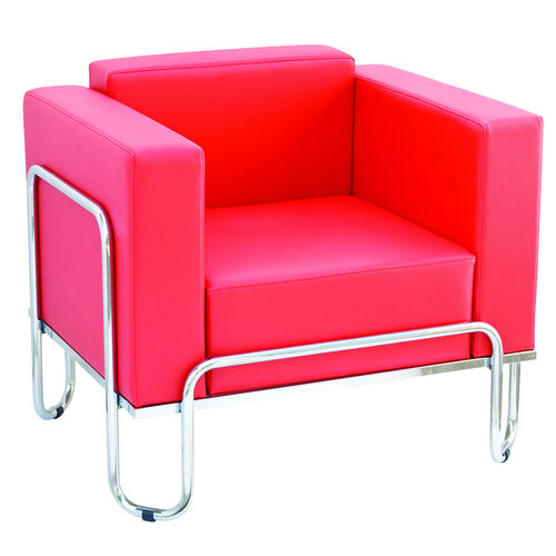 现代风格扶手椅 - KODRETA MULTI  - KODRETA furniture, s.r.o. - 皮质 / 布料 / 金属