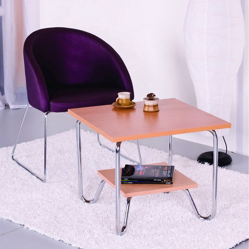Retro复古茶几 - OLDY  - KODRETA furniture, s.r.o. - 金属 / 铬制 / 木制贴皮
