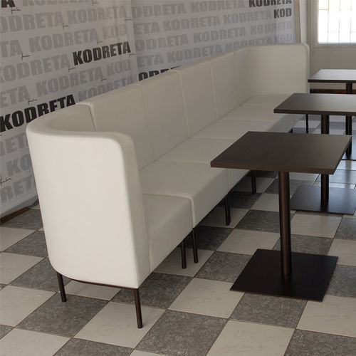 组合式软包长凳 - BOX - KODRETA furniture, s.r.o. - 现代风格 / 布料 / 皮质