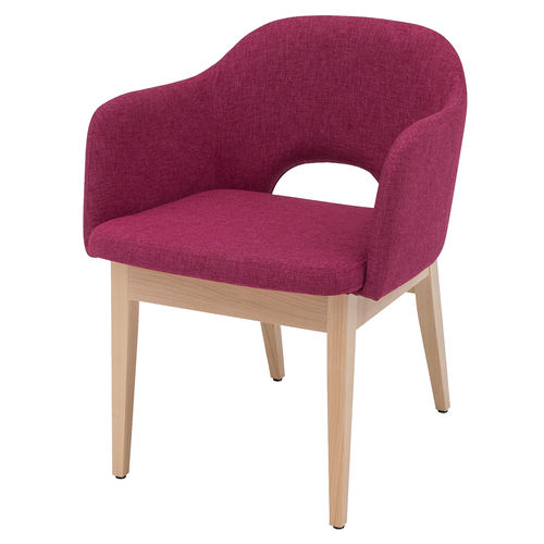 现代风格饭店椅子 - BELLA - KODRETA furniture, s.r.o. - 室内 / 木质 / 布料