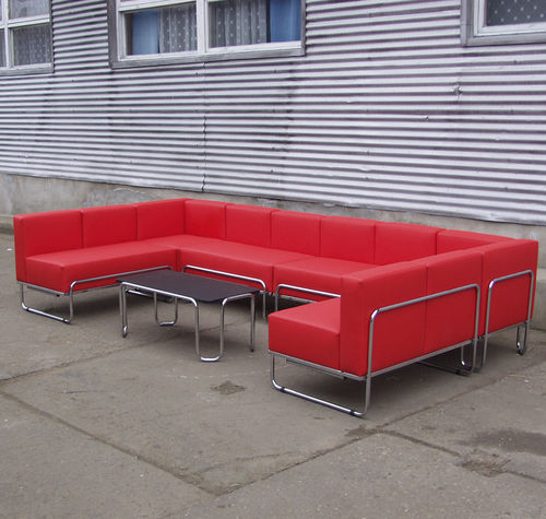 组合沙发 - KODRETA MULTI - KODRETA furniture, s.r.o. - 转角 / 现代风格 / 布料