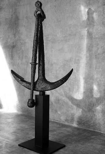 金属雕塑 - 19 CENTURY OLD ANCHOR - JÉRÔME-ABEL SEGUIN - 公共空间